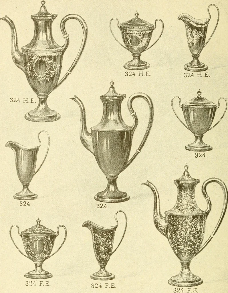 An illustration from Samuel Kirk & Son Co. : oldest makers of silverware in the United States : established 1817, 1914, leaf 43