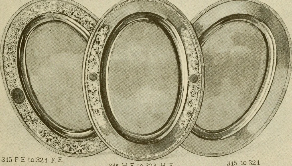 An illustration from Samuel Kirk & Son Co. : oldest makers of silverware in the United States : established 1817, 1914, leaf 46