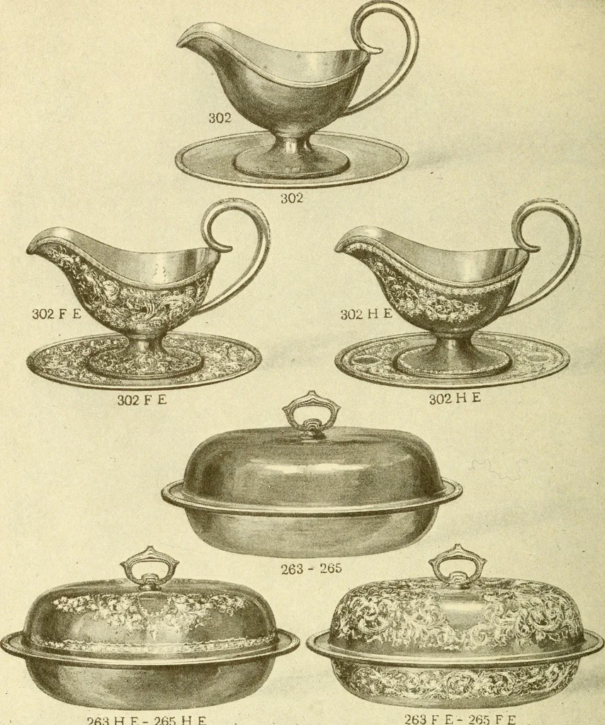 An illustration from Samuel Kirk & Son Co. : oldest makers of silverware in the United States : established 1817, 1914, leaf 47