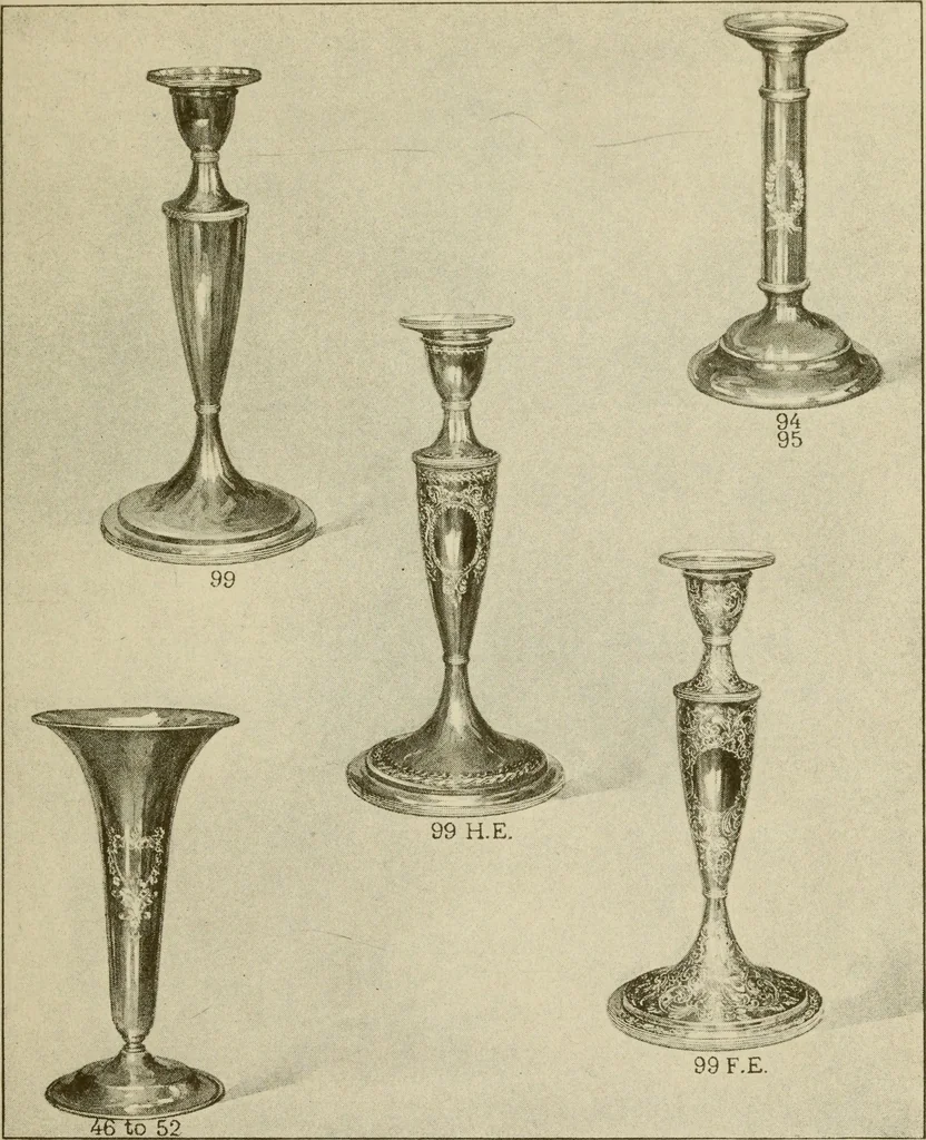 An illustration from Samuel Kirk & Son Co. : oldest makers of silverware in the United States : established 1817, 1914, leaf 50