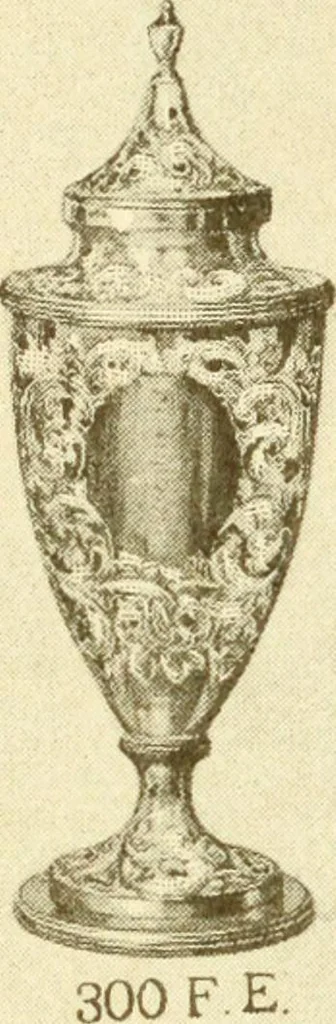 An illustration from Samuel Kirk & Son Co. : oldest makers of silverware in the United States : established 1817, 1914, leaf 51