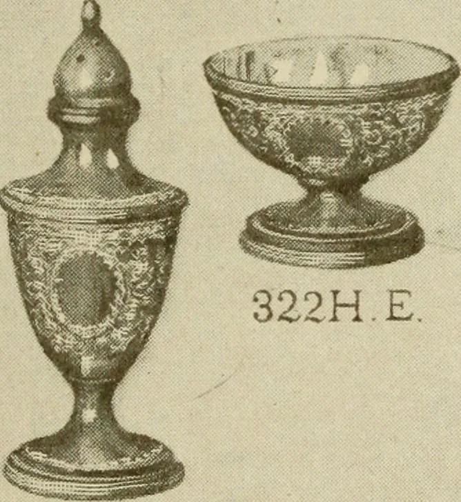 An illustration from Samuel Kirk & Son Co. : oldest makers of silverware in the United States : established 1817, 1914, leaf 52