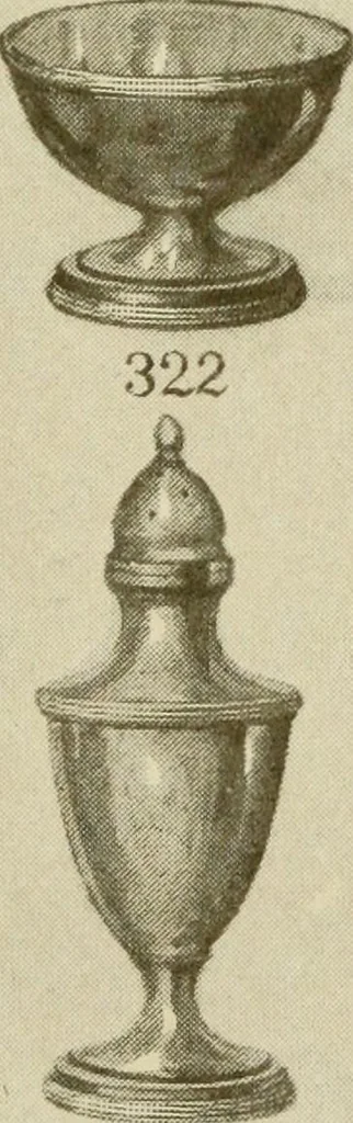 An illustration from Samuel Kirk & Son Co. : oldest makers of silverware in the United States : established 1817, 1914, leaf 52