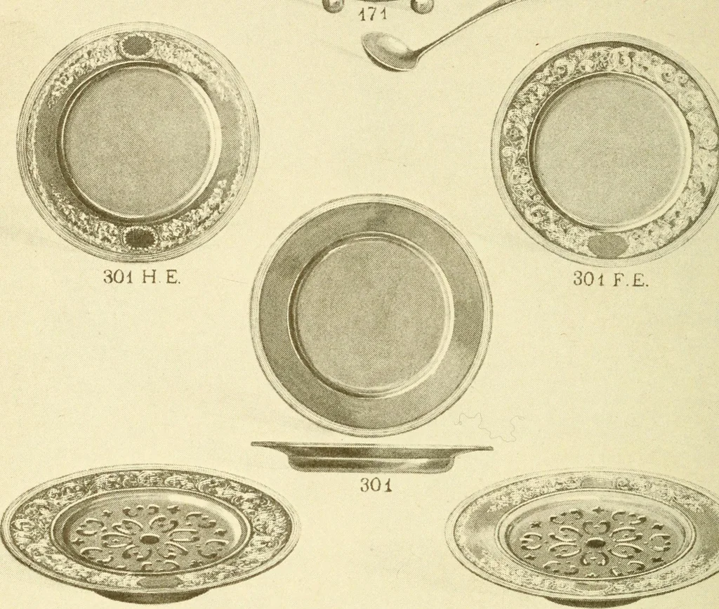 An illustration from Samuel Kirk & Son Co. : oldest makers of silverware in the United States : established 1817, 1914, leaf 53