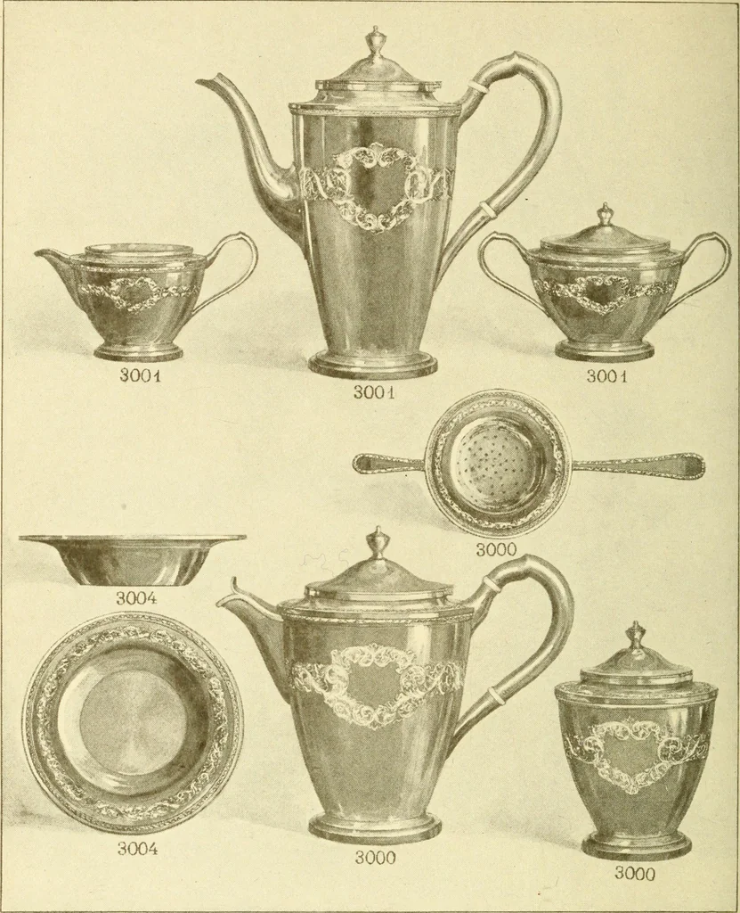 An illustration from Samuel Kirk & Son Co. : oldest makers of silverware in the United States : established 1817, 1914, leaf 59
