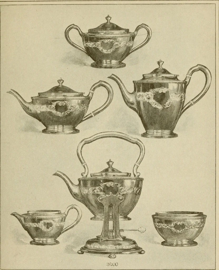 An illustration from Samuel Kirk & Son Co. : oldest makers of silverware in the United States : established 1817, 1914, leaf 60