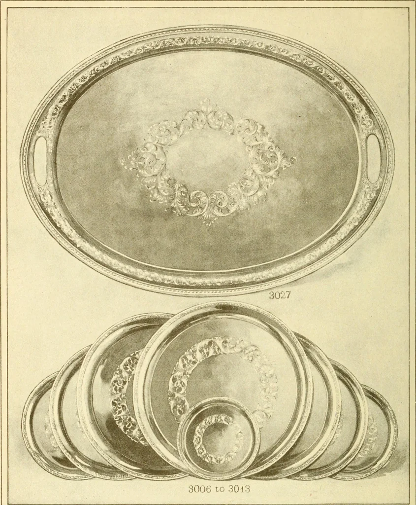 An illustration from Samuel Kirk & Son Co. : oldest makers of silverware in the United States : established 1817, 1914, leaf 63
