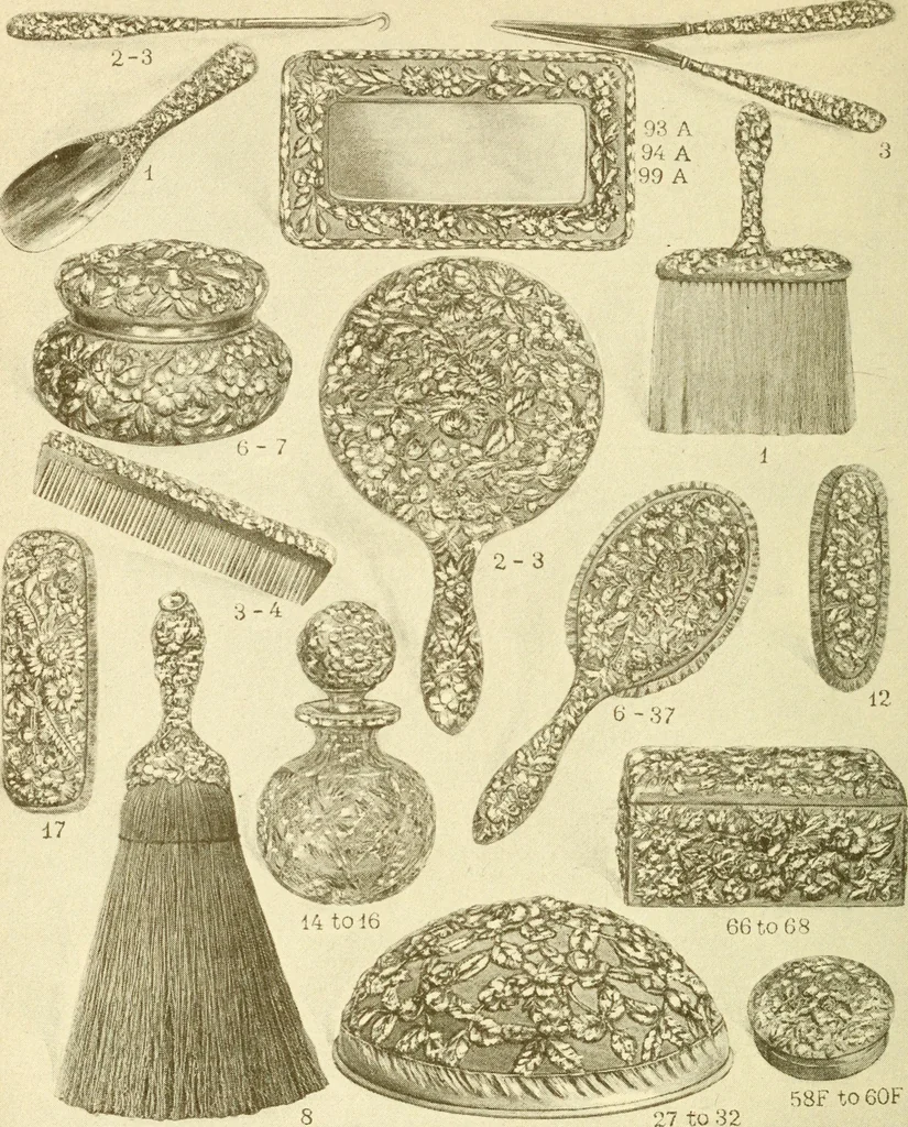 An illustration from Samuel Kirk & Son Co. : oldest makers of silverware in the United States : established 1817, 1914, leaf 65