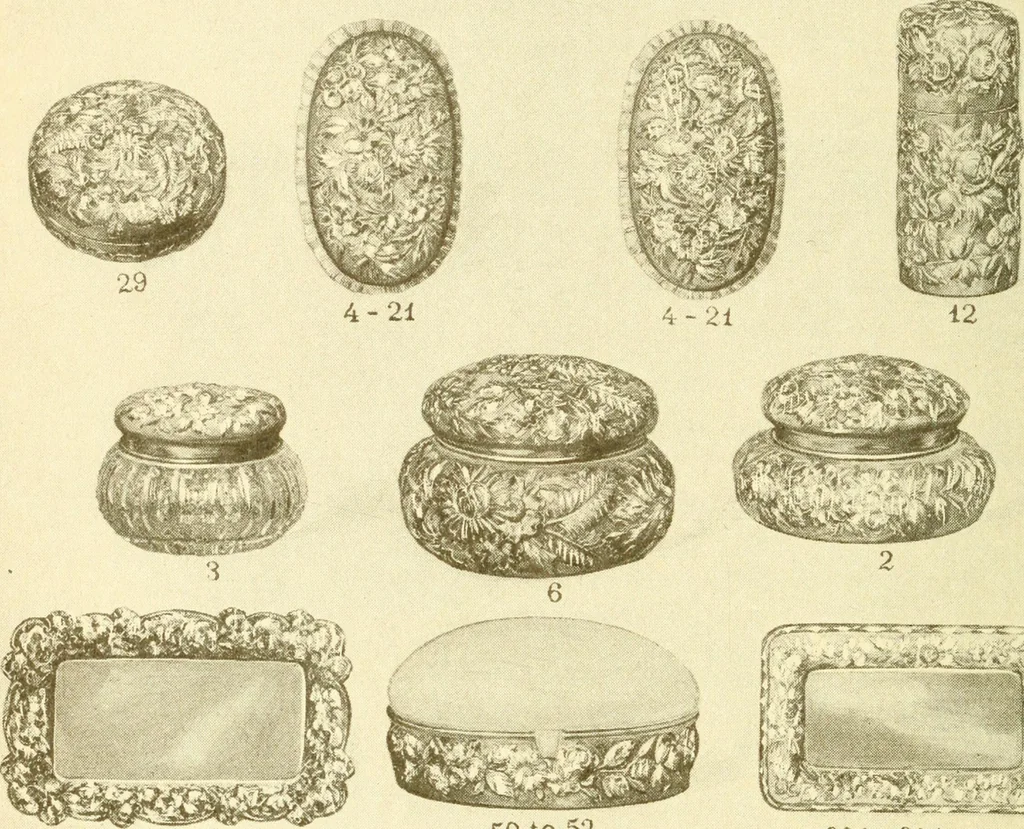 An illustration from Samuel Kirk & Son Co. : oldest makers of silverware in the United States : established 1817, 1914, leaf 67