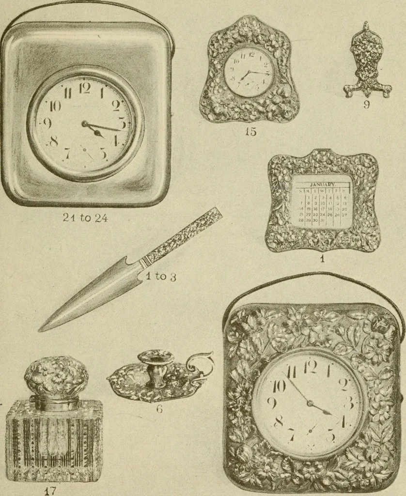 An illustration from Samuel Kirk & Son Co. : oldest makers of silverware in the United States : established 1817, 1914, leaf 74