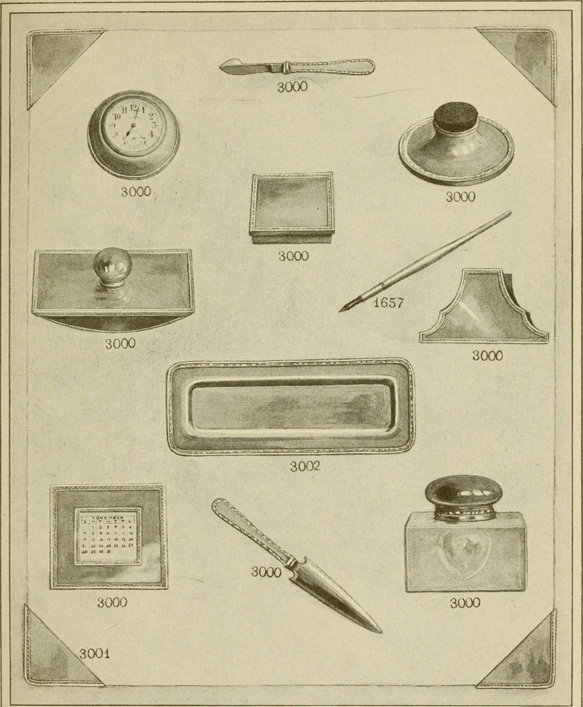 An illustration from Samuel Kirk & Son Co. : oldest makers of silverware in the United States : established 1817, 1914, leaf 76