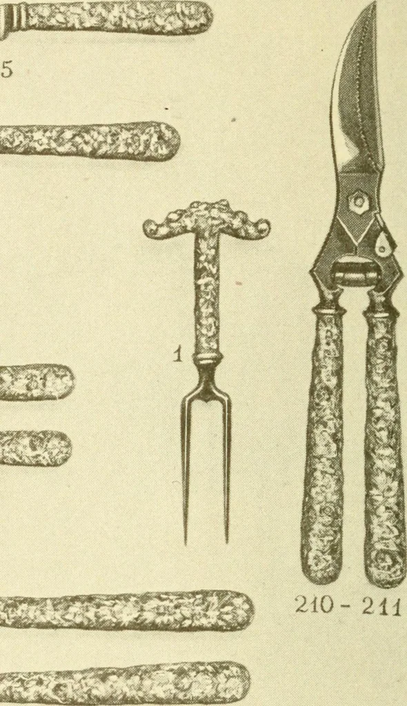 An illustration from Samuel Kirk & Son Co. : oldest makers of silverware in the United States : established 1817, 1914, leaf 79