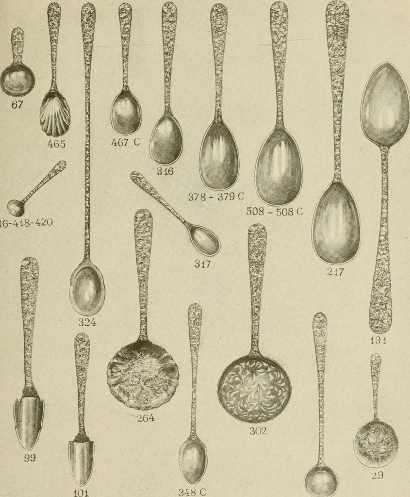 An illustration from Samuel Kirk & Son Co. : oldest makers of silverware in the United States : established 1817, 1914, leaf 80