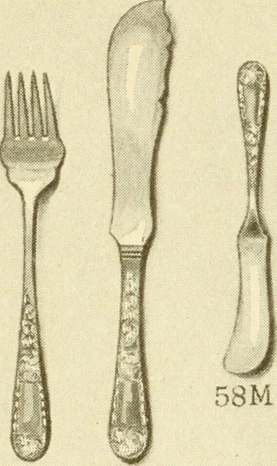 An illustration from Samuel Kirk & Son Co. : oldest makers of silverware in the United States : established 1817, 1914, leaf 85
