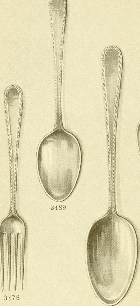 An illustration from Samuel Kirk & Son Co. : oldest makers of silverware in the United States : established 1817, 1914, leaf 89
