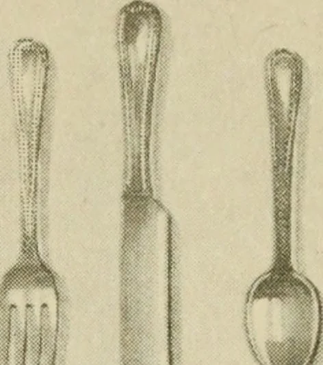 An illustration from Samuel Kirk & Son Co. : oldest makers of silverware in the United States : established 1817, 1914, leaf 90