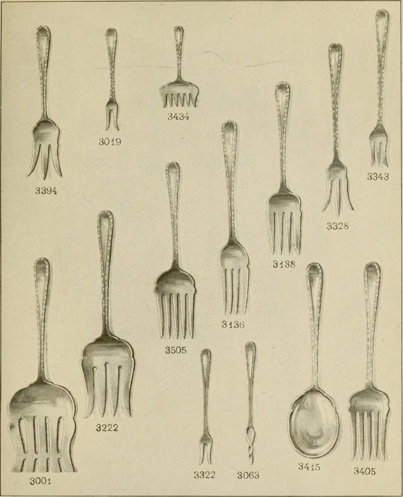 An illustration from Samuel Kirk & Son Co. : oldest makers of silverware in the United States : established 1817, 1914, leaf 92