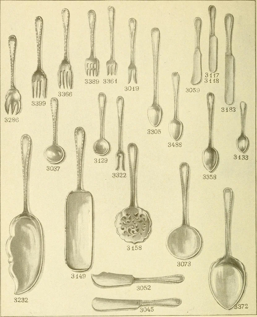 An illustration from Samuel Kirk & Son Co. : oldest makers of silverware in the United States : established 1817, 1914, leaf 93