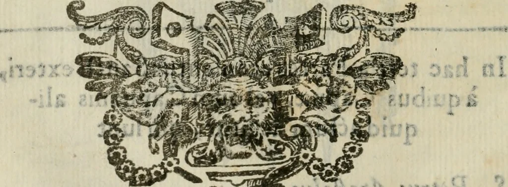 An illustration from Sanctuarium Capuanum : opus in quo sacrae res Capuae, et per occasionem plura, tam ad diversas civitates regni pertinentia, quàm per se curiosa continentur, 1630, leaf 265