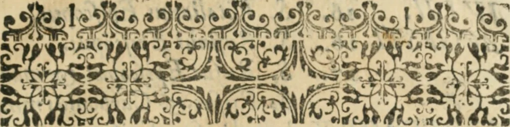 An illustration from Sanctuarium Capuanum : opus in quo sacrae res Capuae, et per occasionem plura, tam ad diversas civitates regni pertinentia, quàm per se curiosa continentur, 1630, leaf 50