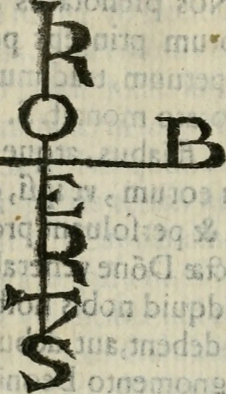 An illustration from Sanctuarium Capuanum : opus in quo sacrae res Capuae, et per occasionem plura, tam ad diversas civitates regni pertinentia, quàm per se curiosa continentur, 1630, leaf 717