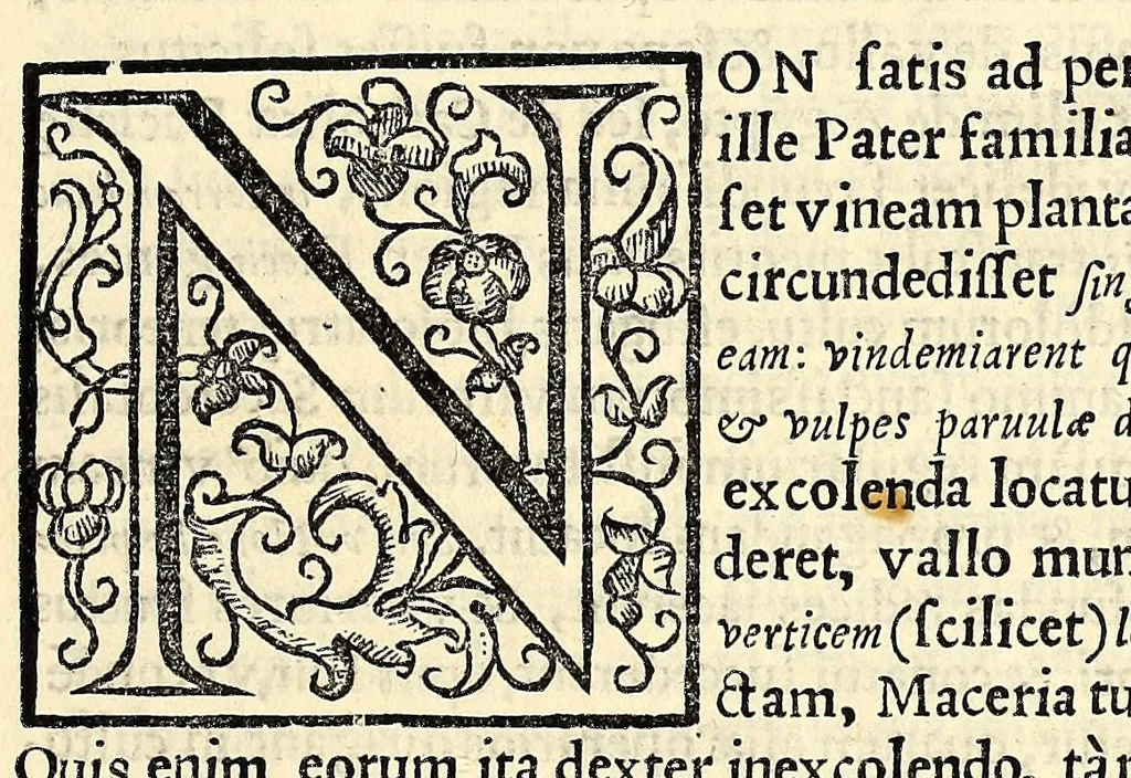 An illustration from Sanctum prouinciale concilium Mexici celebratum anno D[omi]ni millessmo. quingentessmo. octuagessimo quinto. : Praesidente in eo Illmo. ac Rmo. D. D. Petro Moya de Contreras Archiepo. Mexicano. Romae confirmatum die vigessima septima Octobris anno. 1589. Nunc vero ad instantiam et ex sumptibus Illmi. ac Rmi. D. D. Ioannis de la Serna Archiep. Mexican. iussu regio editum, 1622, leaf 15