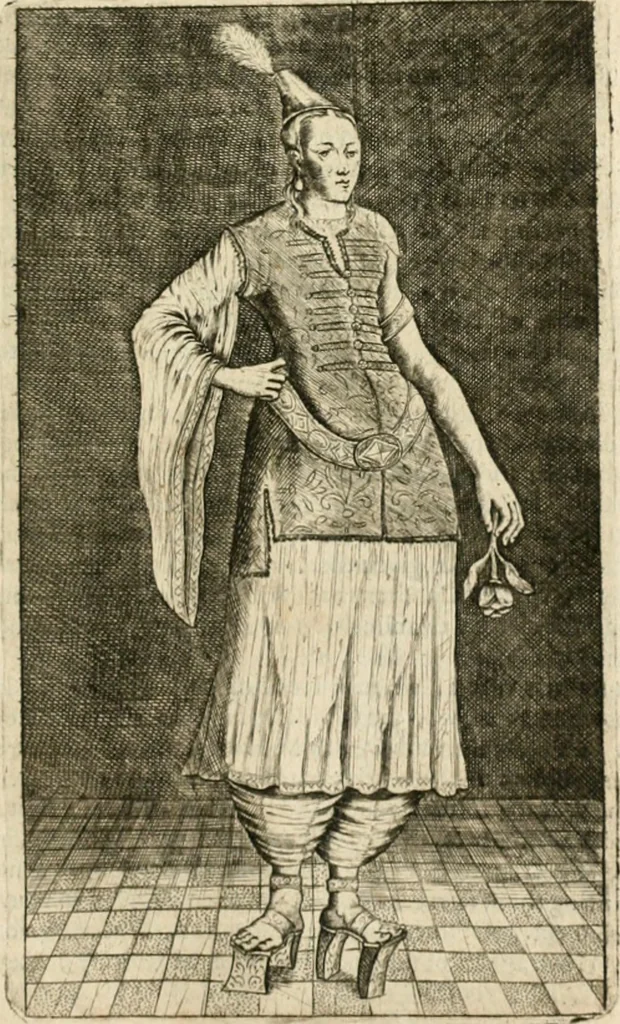 An illustration from Sandys Travels: containing an history of the original and present state of the Turkish empire ... the Mahometan religion and ceremonies. A description of Constantinople ... also, of Greece ... Of Ægypt ... A description of the Holy-Land ... Lastly, Italy described, and the islands adjoining. Illustrated with fifty graven maps and figures, 1673, leaf 70