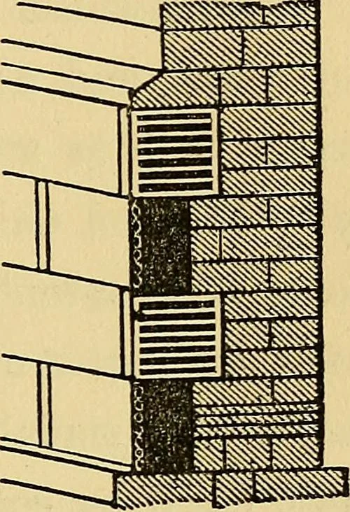 An illustration from Sanitary arrangements for dwellings : intended for the use of officers of health, architects, builders, and householders, 1874, leaf 112