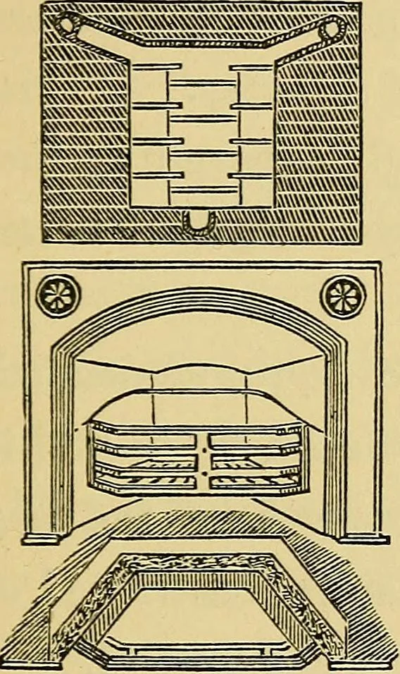An illustration from Sanitary arrangements for dwellings : intended for the use of officers of health, architects, builders, and householders, 1874, leaf 134