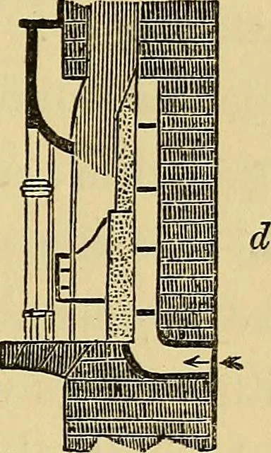 An illustration from Sanitary arrangements for dwellings : intended for the use of officers of health, architects, builders, and householders, 1874, leaf 134