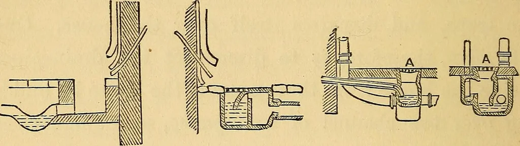 An illustration from Sanitary arrangements for dwellings : intended for the use of officers of health, architects, builders, and householders, 1874, leaf 39