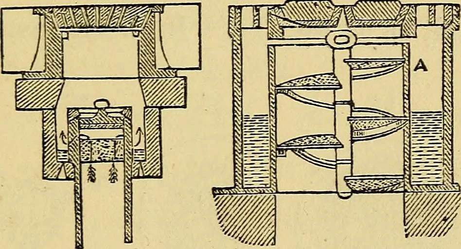 An illustration from Sanitary arrangements for dwellings : intended for the use of officers of health, architects, builders, and householders, 1874, leaf 48