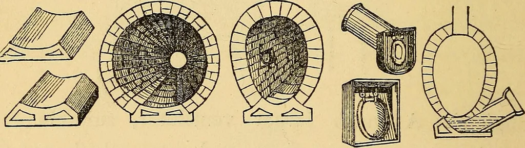 An illustration from Sanitary arrangements for dwellings : intended for the use of officers of health, architects, builders, and householders, 1874, leaf 49
