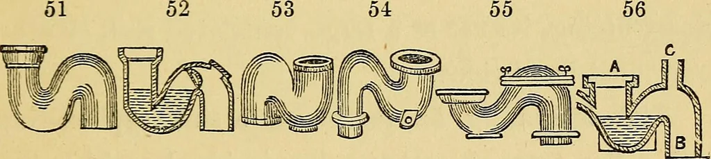 An illustration from Sanitary arrangements for dwellings : intended for the use of officers of health, architects, builders, and householders, 1874, leaf 56