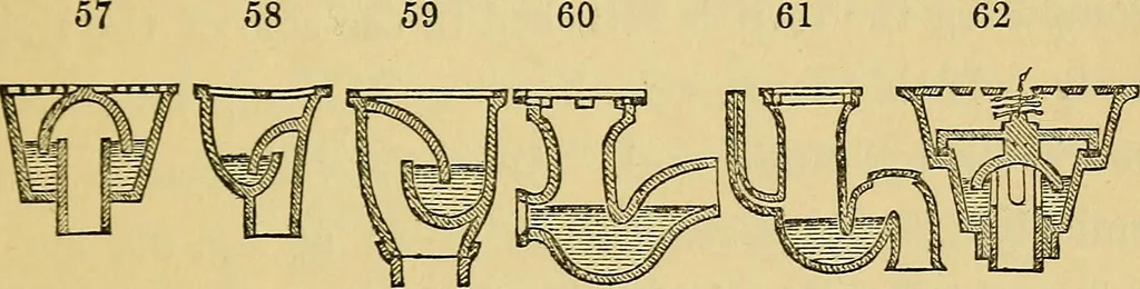 An illustration from Sanitary arrangements for dwellings : intended for the use of officers of health, architects, builders, and householders, 1874, leaf 58