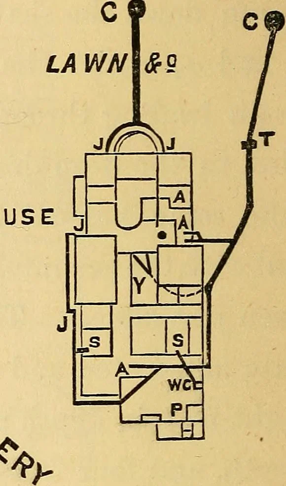 An illustration from Sanitary arrangements for dwellings : intended for the use of officers of health, architects, builders, and householders, 1874, leaf 99