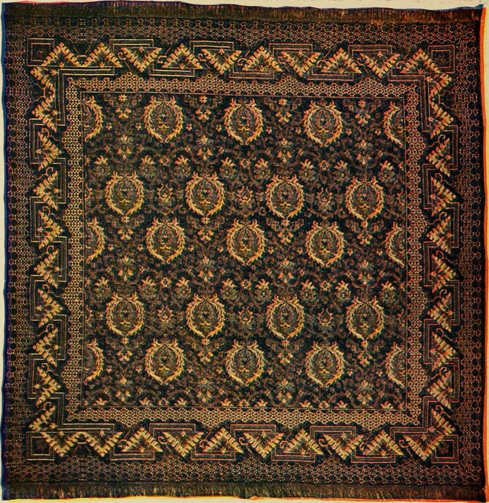 An illustration from Sanitary Manufacturing Company ... rugs and art squares, lace curtains and upholstery goods., 1904, leaf 25