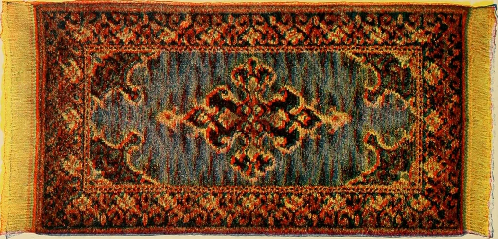 An illustration from Sanitary Manufacturing Company ... rugs and art squares, lace curtains and upholstery goods., 1904, leaf 29