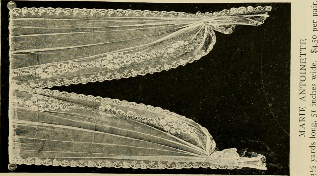 An illustration from Sanitary Manufacturing Company ... rugs and art squares, lace curtains and upholstery goods., 1904, leaf 52