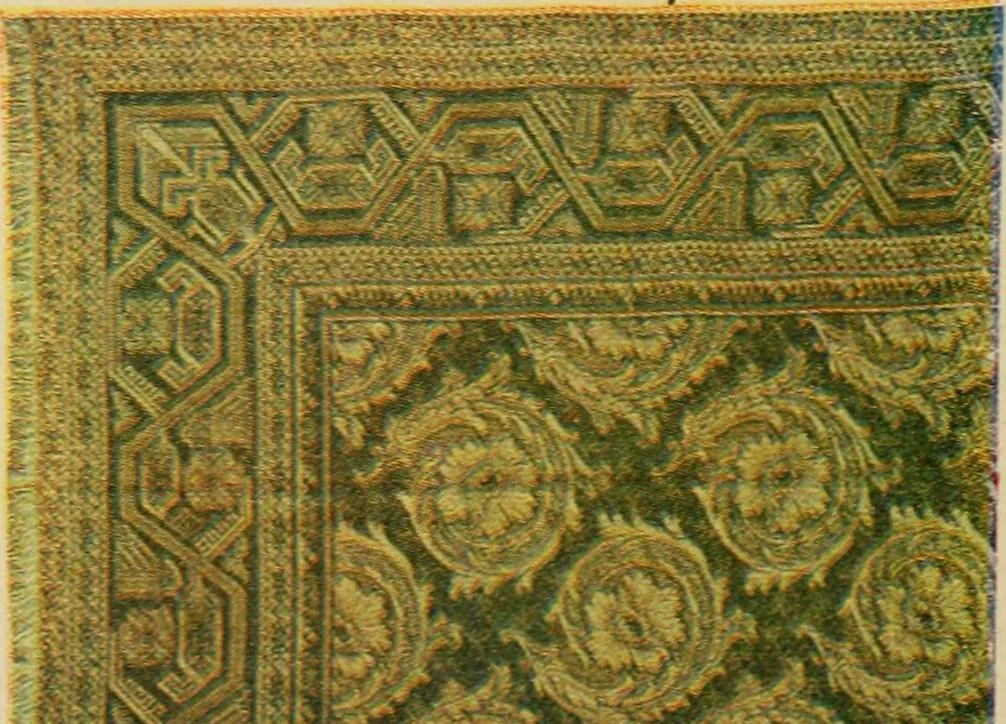 An illustration from Sanitary Manufacturing Co., Inc., manufacturers of Brusselette art rugs and upholstery specialties., 1902, leaf 17