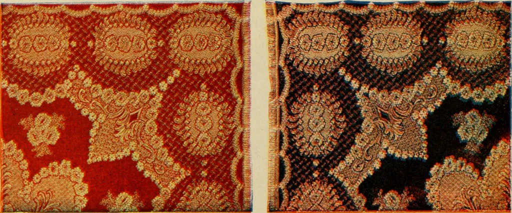 An illustration from Sanitary Manufacturing Co., Inc., manufacturers of Brusselette art rugs and upholstery specialties., 1902, leaf 19