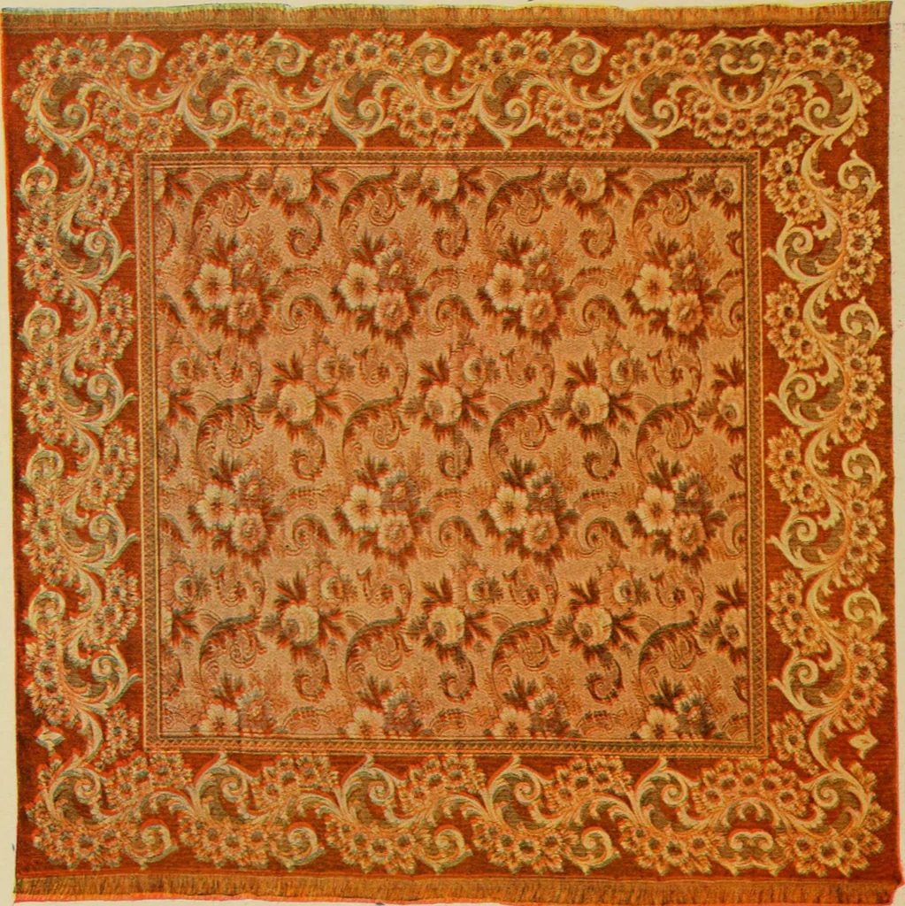 An illustration from Sanitary Manufacturing Co., Inc., manufacturers of Brusselette art rugs and upholstery specialties., 1902, leaf 25