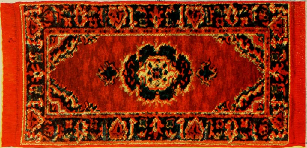 An illustration from Sanitary Manufacturing Co., Inc., manufacturers of Brusselette art rugs and upholstery specialties., 1902, leaf 31
