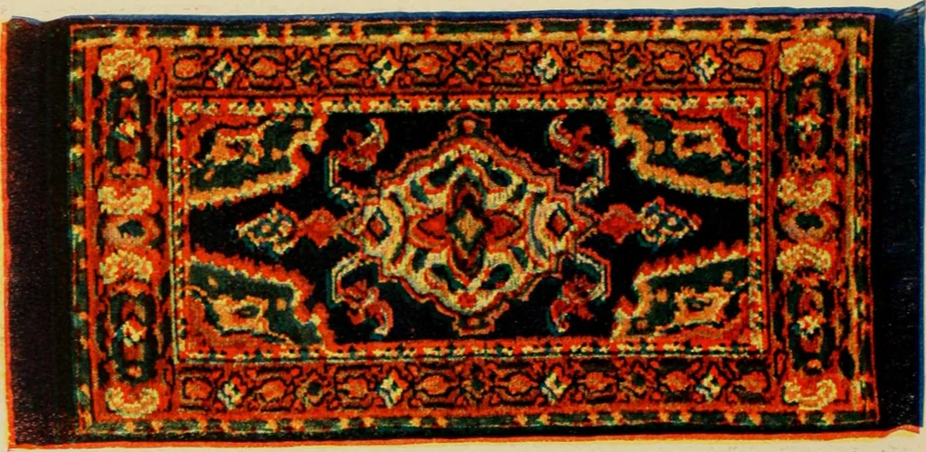 An illustration from Sanitary Manufacturing Co., Inc., manufacturers of Brusselette art rugs and upholstery specialties., 1902, leaf 31
