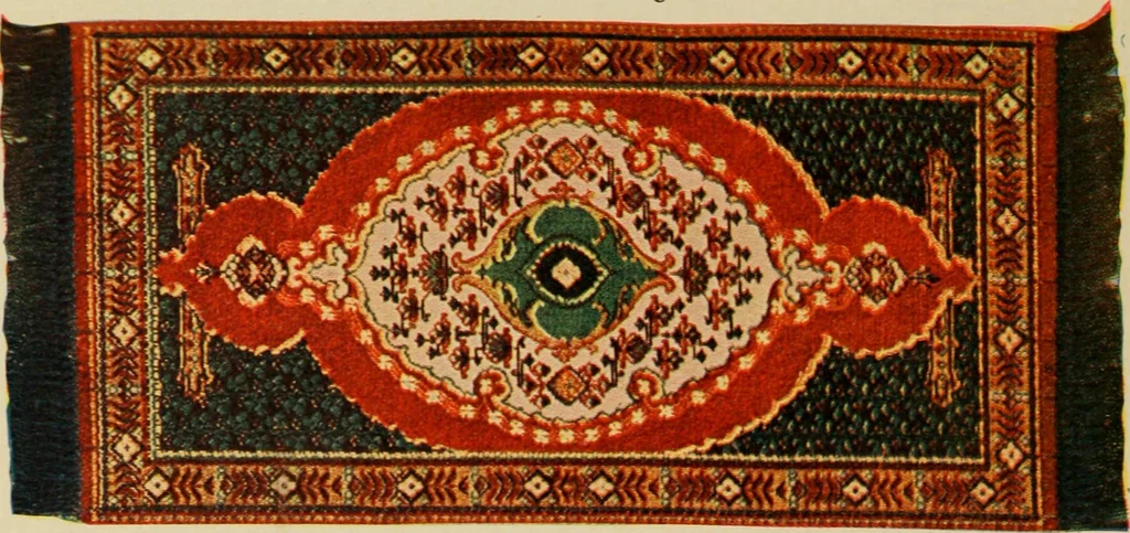 An illustration from Sanitary Manufacturing Co., Inc., manufacturers of Brusselette art rugs and upholstery specialties., 1902, leaf 33
