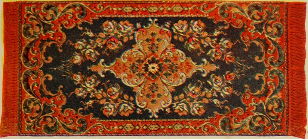 An illustration from Sanitary Manufacturing Co., Inc., manufacturers of Brusselette art rugs and upholstery specialties., 1902, leaf 34