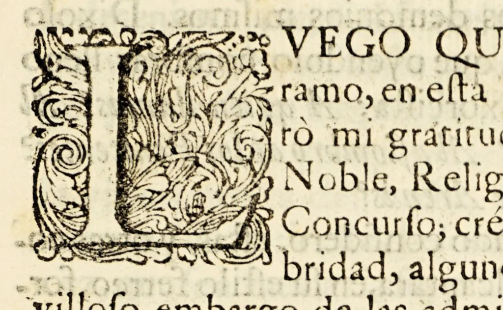 An illustration from San Pedro de Alcantara celebrado iman de la seraphica descalcez, y mas estrecha observancia de los religiosos menores de N.S.P.S Francisco, en su convento de San Diego de Mexico en 19. de octubre de 1696 años. : Dalo a la estampa la devocion del señor doctor D. Francisco de Deza, y Vlloa cathedratico, que fue, de rethorica en la Real Vniversidad Mexicana; y oy dignissimo inquisidor fiscal en la Santa Inquisicion desta corte., 1697, leaf 39
