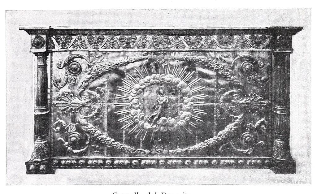 An illustration from Santa Caterina Fieschi-Adorno e i Genovesi : cenni biografici storici ed artistici, 1910, leaf 133