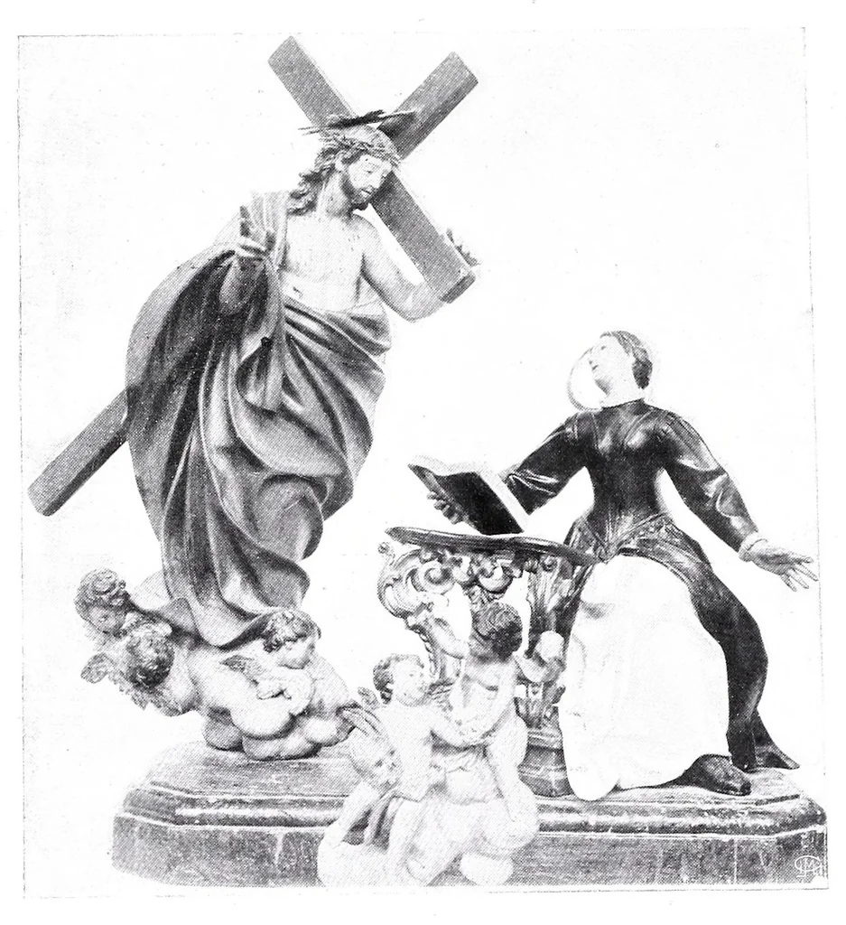 An illustration from Santa Caterina Fieschi-Adorno e i Genovesi : cenni biografici storici ed artistici, 1910, leaf 162