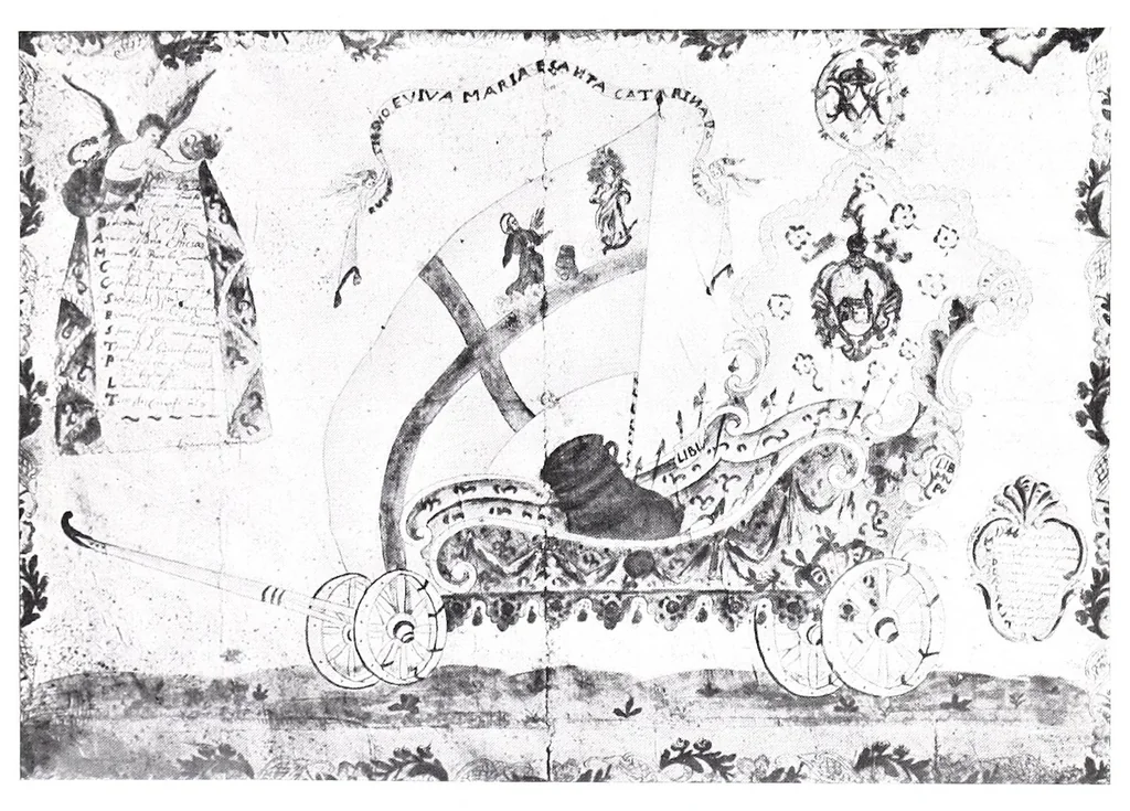 An illustration from Santa Caterina Fieschi-Adorno e i Genovesi : cenni biografici storici ed artistici, 1910, leaf 179